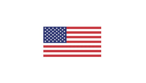 U.S. Flag sticker - outside application