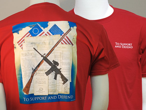 Support and Defend t-shirt - S, M, L, XXL