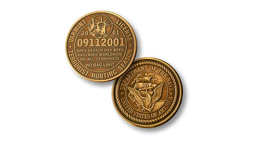 Navy "Hunting" license coin