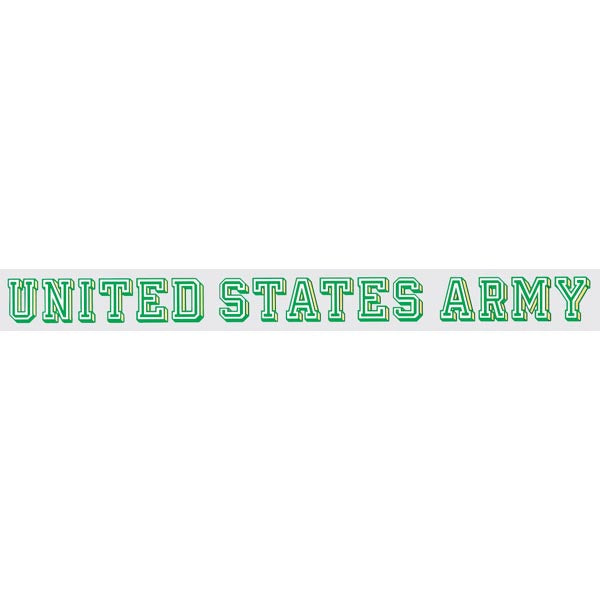 Army window strip decal