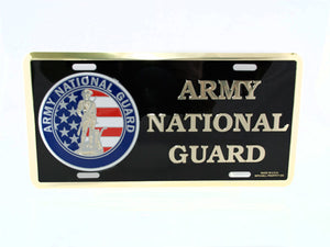 Army National Guard license plate