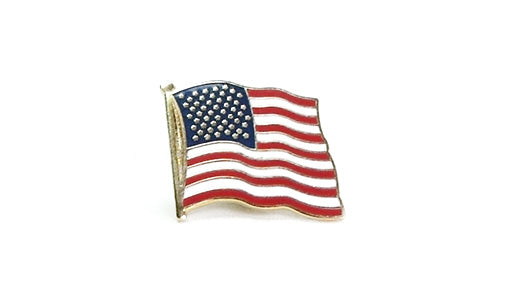U.S. flag lapel pin (small)