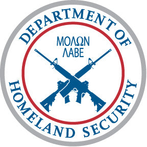 Homeland Security sticker