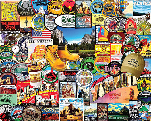 National Park Badges puzzle