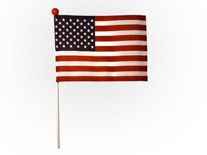 U.S. Flag - 8" x 12" stick flag