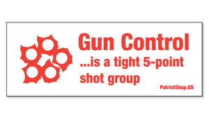 Gun Control sticker