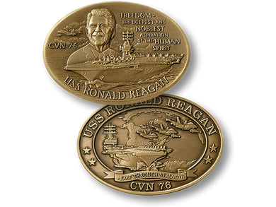 U.S.S. Ronald Reagan- CVN 76 coin