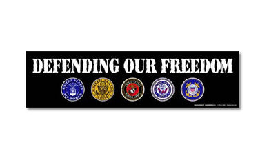 Defending Our Freedom bumper magnet