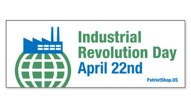 Industrial Revolution Day sticker