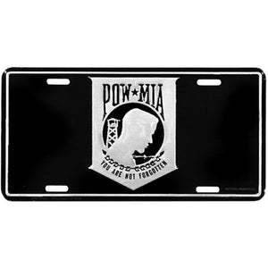 POW/MIA license plate