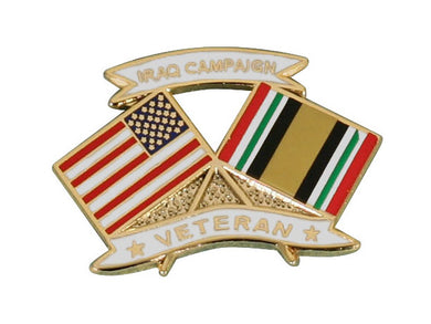 Iraq Campaign Veteran lapel pin