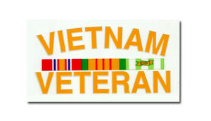 Vietnam Veteran decal