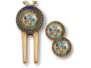 Army Divot Tool and Ball Marker Set