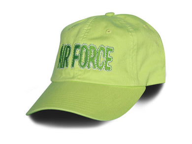 Air Force hat - spring green