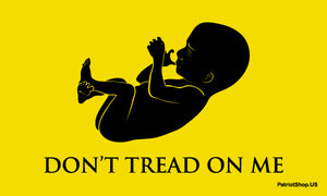 Don't Tread on Me - Unborn sticker