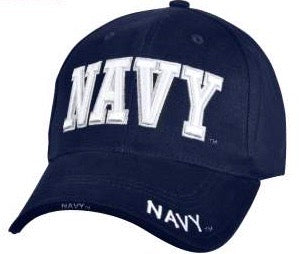 Navy hat - 3-D