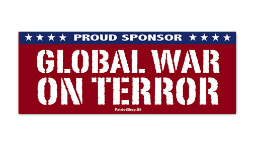 Overstock Sale - Global War on Terror sticker