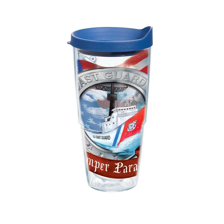 Coast Guard Wrap Tervis - 24 oz.