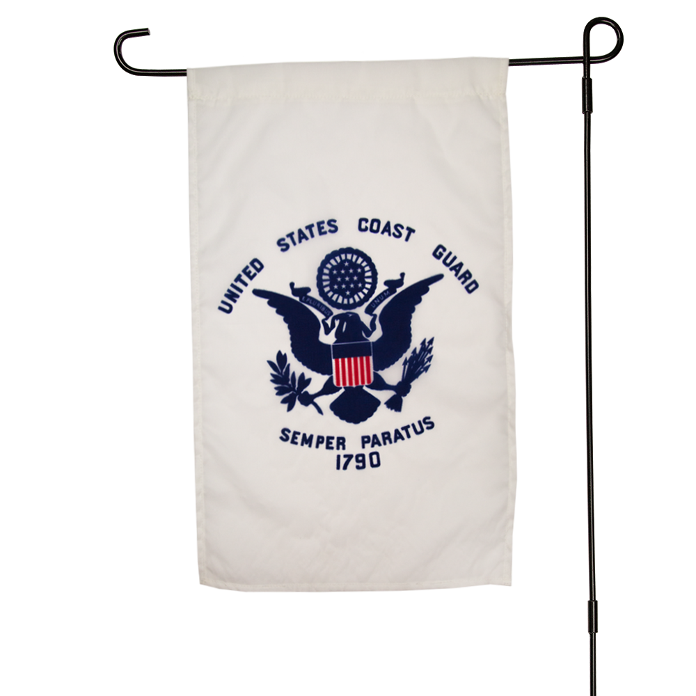 NEW! U.S. Coast Guard Garden Flag