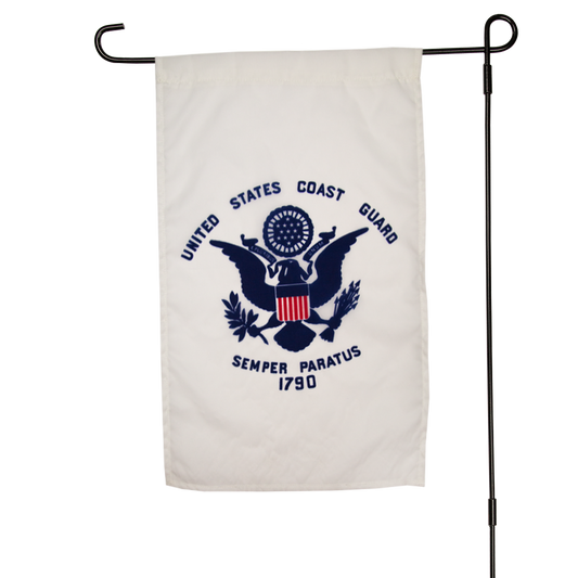 NEW! U.S. Coast Guard Garden Flag