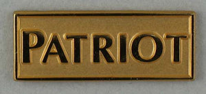 Patriot lapel pin - gold