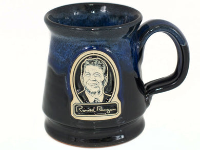 Ronald Reagan pottery mug