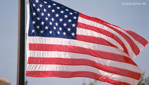 U.S. Flag, nylon (2' x 3')