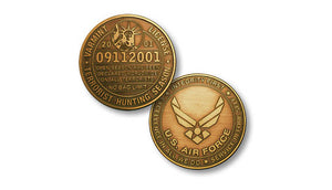 Air Force "Hunting" license coin