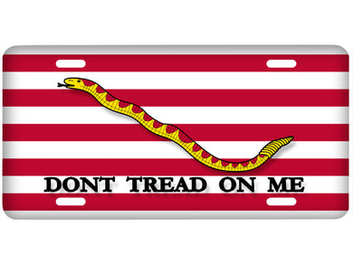 First Navy Jack license plate