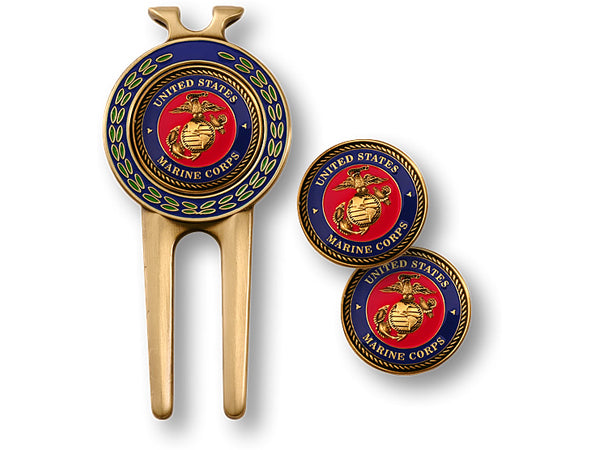 Marines Divot Tool & Ball Marker Set