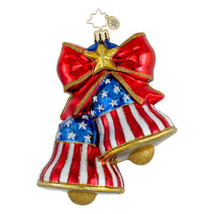 Radko Let Freedom Ring ornament