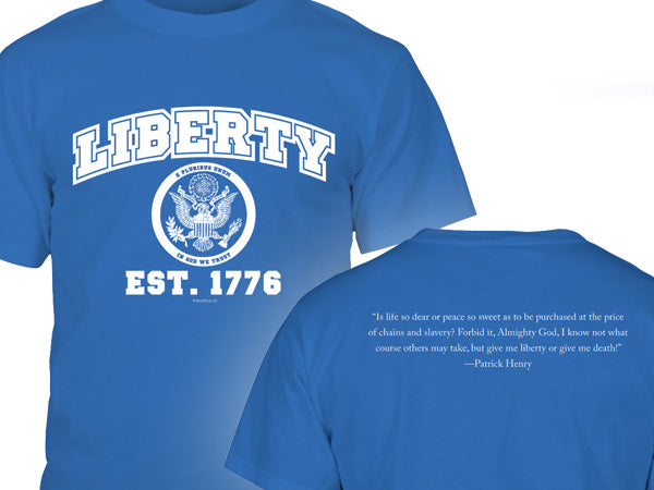 Patrick Henry t-shirt - blue