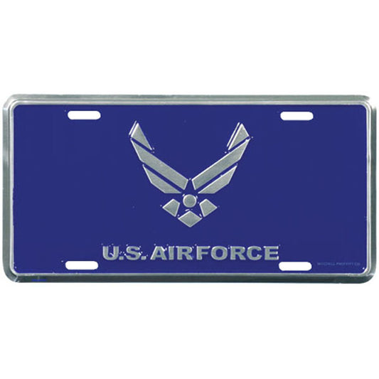 Air Force Wings license plate