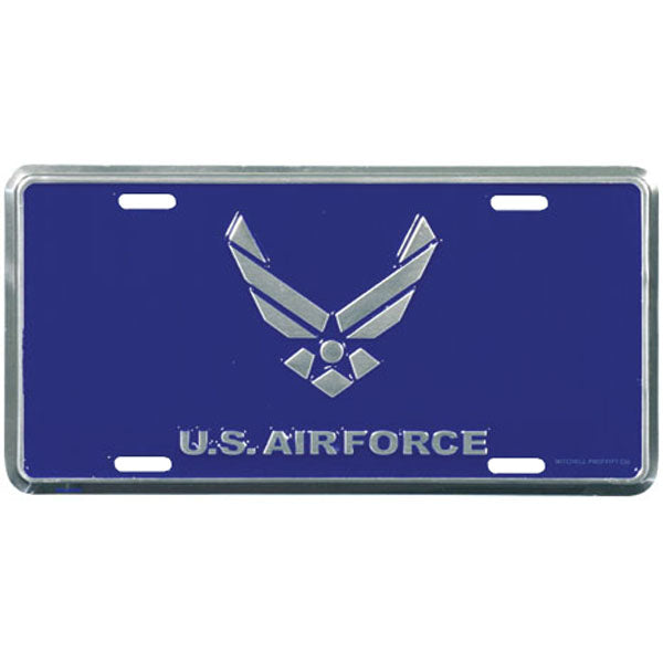Air Force Wings license plate