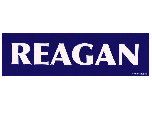 REAGAN sticker