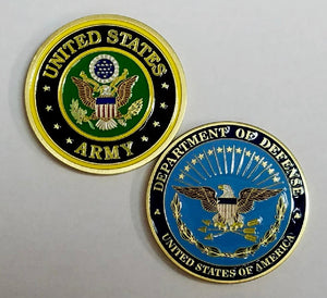 Army commemorative coin
