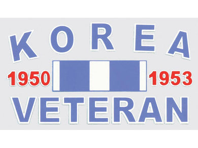 Korea Veteran decal