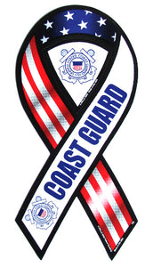 Coast Guard ribbon magnet