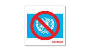 Anti-UN sticker