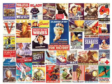 Vintage World War II posters - 550 pieces