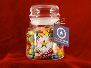 The Patriot Jelly Belly Jar -  Sour mix