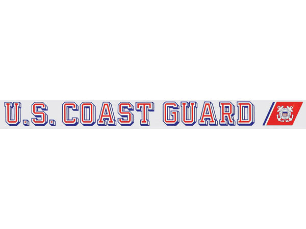 U.S. Coast Guard strip decal