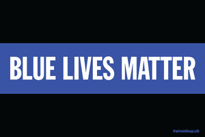 Blue Lives Matter sticker