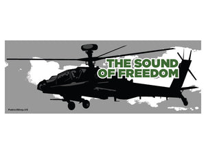 The Sound of Freedom sticker - Apache