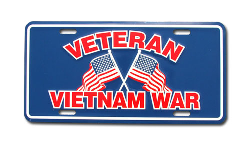 Vietnam Veteran license plate