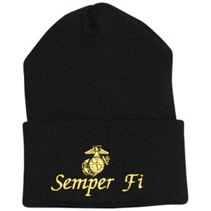 Marine Semper Fi knit cap
