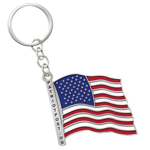 Patriot Flag keychain